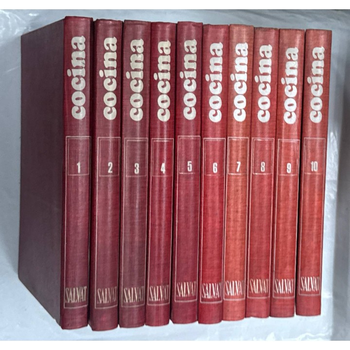 Enciclopedia Salvat de la cocina 10 Tomos (Obra Completa)